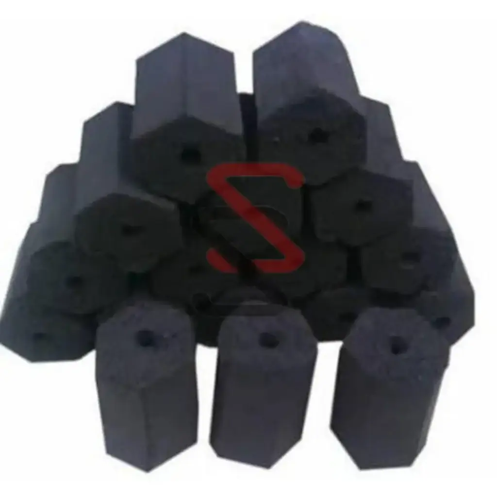 ARANG BRIKET HEXA 4 X 10 (10 Kg)